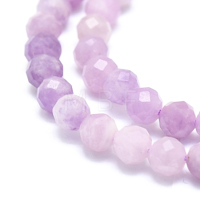 Natural Lilac Jade Beads Strands G-P457-A03-01-1