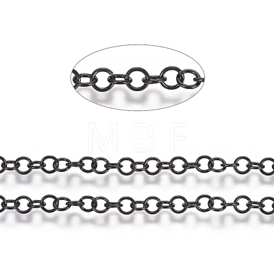 304 Stainless Steel Rolo Chains CHS-L025-01A-B-1