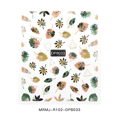 Summer Nail Decals Stickers MRMJ-R102-DP8033-1