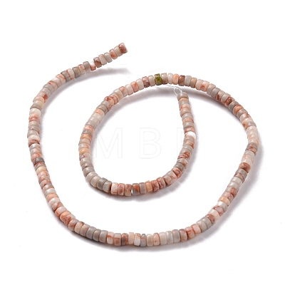 Natural Netstone Beads Strands G-P468-01-1