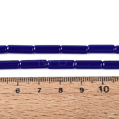 Opaque Solid Color Glass Beads Strands X-GLAA-N070-01A-C05-1