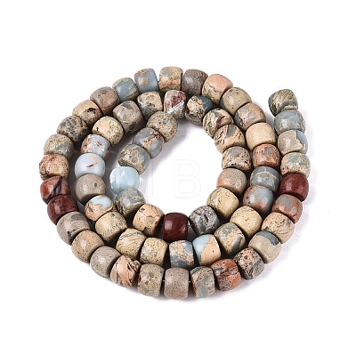 Natural Shoushan Stone Beads Strands G-Q616-02A-04-1