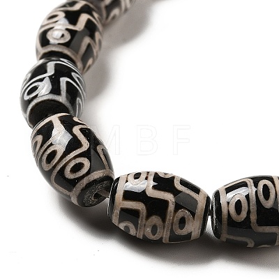 Tibetan Style dZi Beads Strands G-F726-A11-1