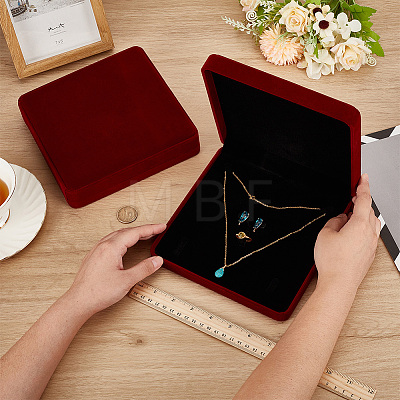 Square Velvet Jewelry Gift Boxes CON-WH0089-113A-1