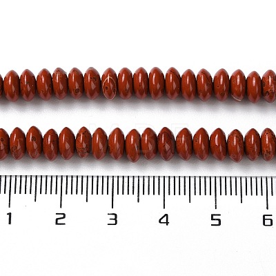 Natural Red Jasper Beads Strands G-Z030-A26-01-1