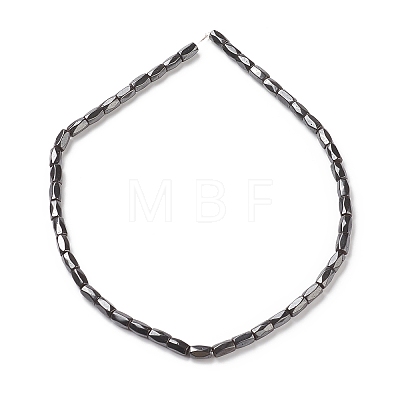 Magnetic Synthetic Hematite Beads Strands IM302-1