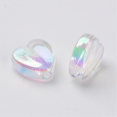 Transparent Acrylic Beads PL539-822-1