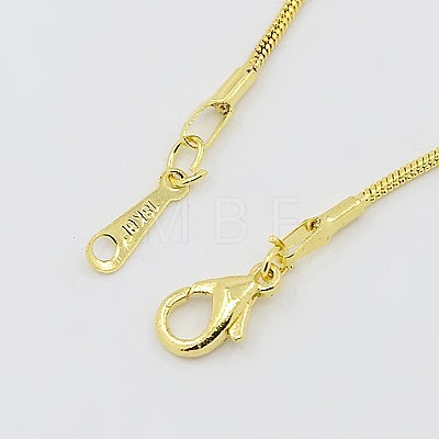 Brass Snake Chain X-SW023-G-1
