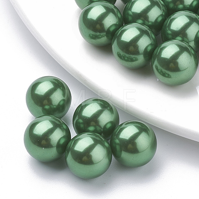 Eco-Friendly Plastic Imitation Pearl Beads MACR-S277-3mm-C-1
