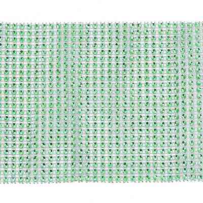 24 Rows Plastic Diamond Mesh Wrap Roll DIY-L049-05W-1