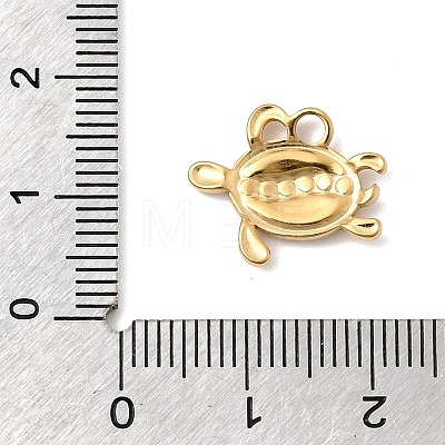 304 Stainless Steel Rhinestone Pendant Settings STAS-P450-03G-1