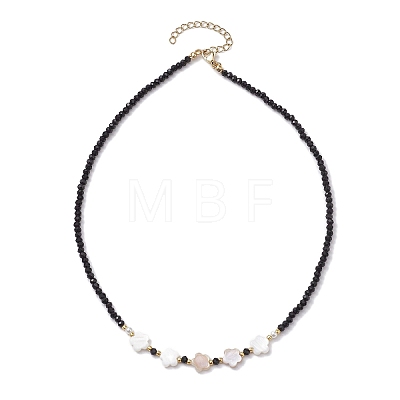 Glass Beads Necklaces NJEW-JN04722-1