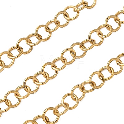 Ion Plating(IP) 304 Stainless Steel Rolo Chains CHS-H007-31G-1