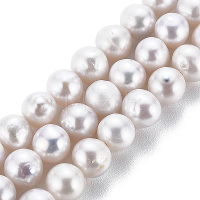 Natural Keshi Pearl Beads Strands PEAR-S020-F02-1