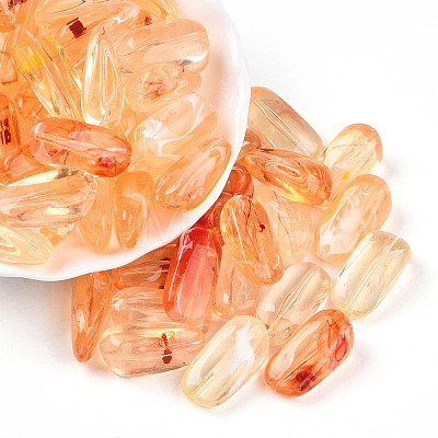 Transparent Acrylic Beads X1-TACR-T028-36E-1
