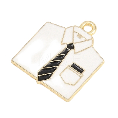 Father's Day Alloy Enamel Pendants FIND-E054-05E-1