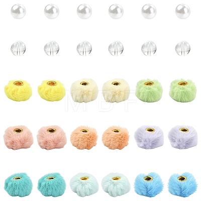 DIY Round & Rondelle Beads Finding Kits DIY-YW0017-85-1