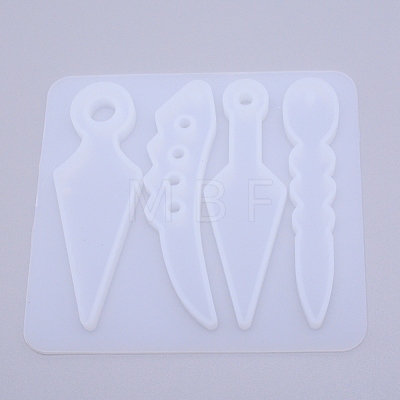Self Defence Keychain Silicone Molds DIY-TAC0007-97C-1