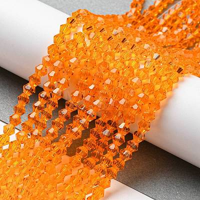 Transparent Glass Beads Strands EGLA-A039-T3mm-D23-1