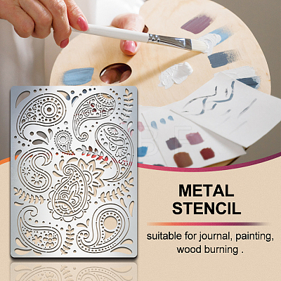 Custom Stainless Steel Metal Cutting Dies Stencils DIY-WH0289-072-1