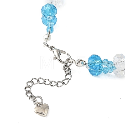 Glass Beaded Bracelets for Women BJEW-JB12785-1