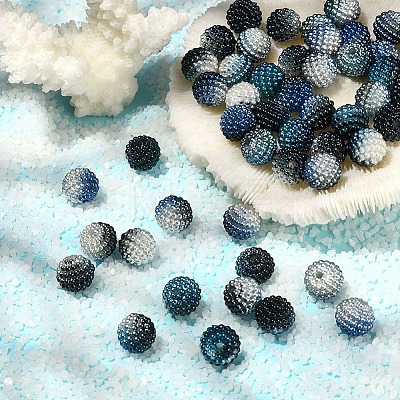 50Pcs Imitation Pearl Acrylic Beads OACR-YW0001-11J-1