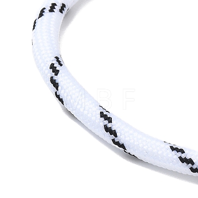 Ployester Core-Wrapped Round Cord Necklace Making KK-CBACFA2-03P-18-1