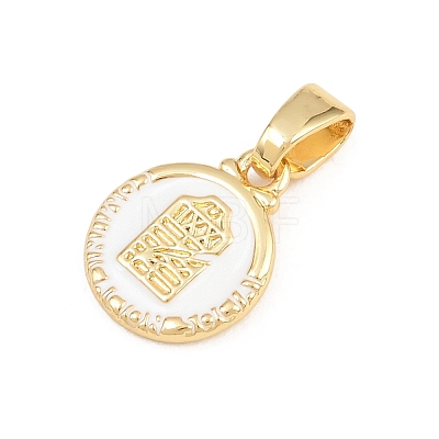 Brass Charms KK-E798-01L-G-1