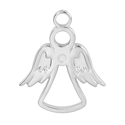 Non-Tarnish 201 Stainless Steel Pendants FIND-PW0004-32P-1