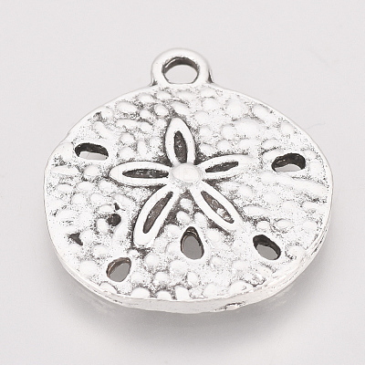 Tibetan Style Alloy Pendants X-TIBE-T011-40AS-LF-1
