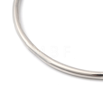 7Pcs 304 Stainless Steel Thin Plain Bangle Sets BJEW-L664-022K-P-1