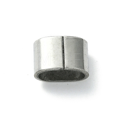 304 Stainless Steel Slide Charms/Slider Beads STAS-C016-01P-1