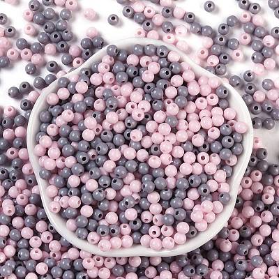 Opaque Acrylic Beads X1-OACR-H118-07B-09-1