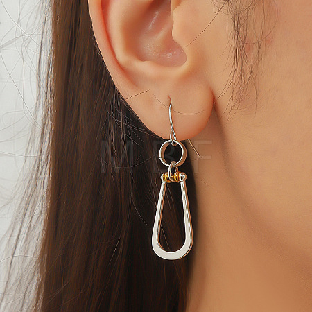 Zinc Alloy Dangle Earrings FS-WGD4152-01-1