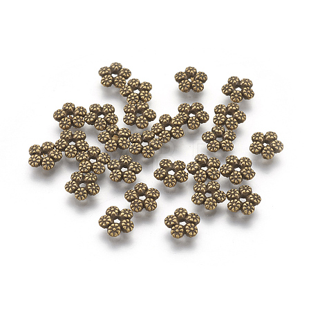 Tibetan Style Alloy Spacer Beads LS-MLF10889Y-NF-1