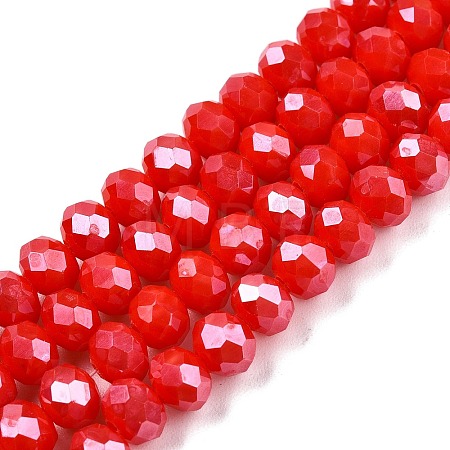 Electroplate Glass Beads Strands LS-EGLA-A044-P6mm-A22-1