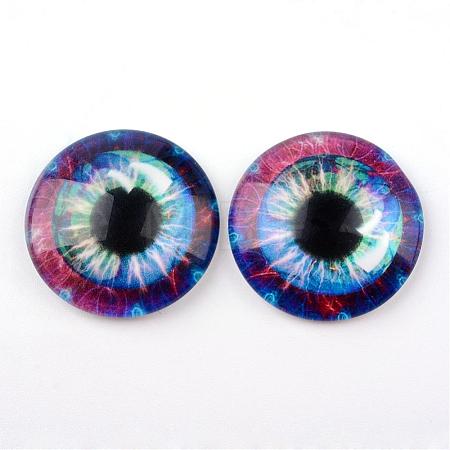 Glass Cabochons for DIY Projects GGLA-L025-10mm-08-1