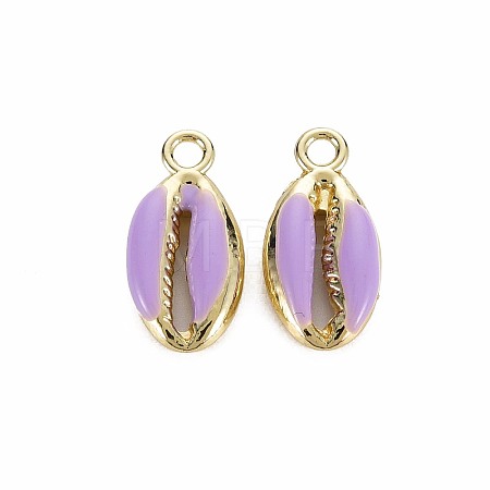 Alloy Enamel Pendants X-PALLOY-T065-27J-1