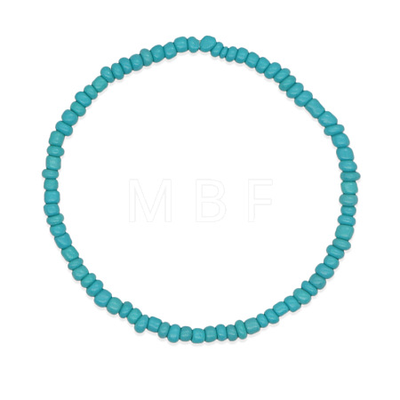 Glass Seed Beads Stretch Bracelets ZE8223-5-1