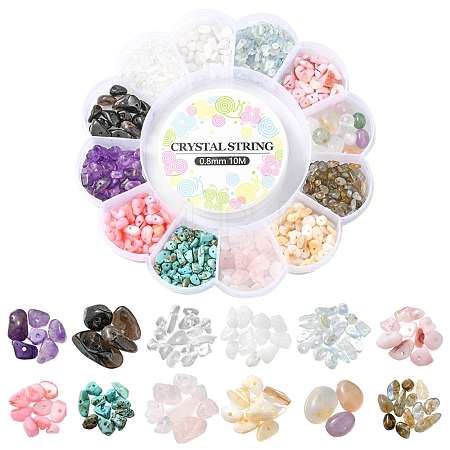 DIY Gemstone Bracelet Making Kit DIY-YW0006-65-1