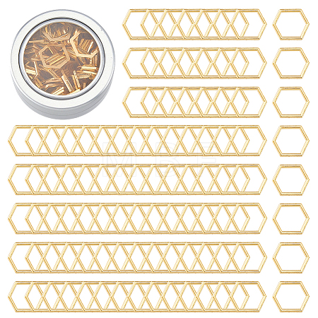 100Pcs Alloy Linking Rings FIND-HS0002-67G-1