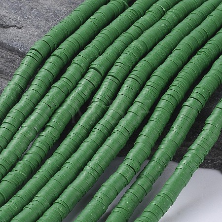 Handmade Polymer Clay Beads X-CLAY-R067-8.0mm-46-1