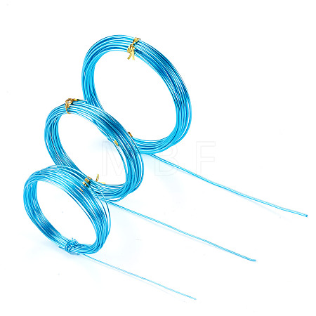 3 Rolls 3 Styles Round Aluminum Wire AW-TADJ0001-03B-1