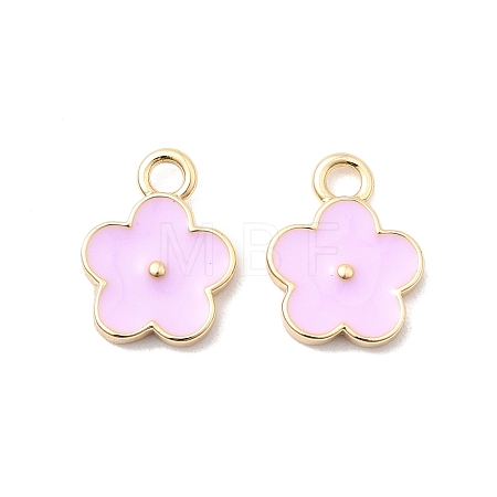 Brass Enamel Pendants KK-A277-02G-04-1