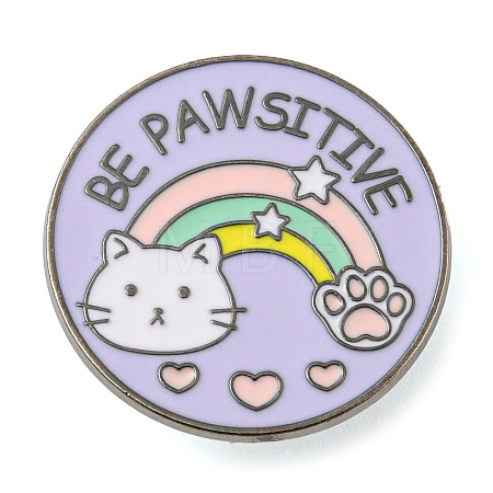 Alloy Enamel Pin Broochs AJEW-Z023-12B-1
