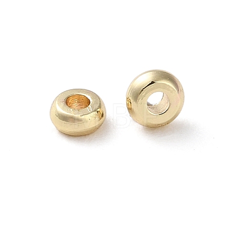Rack Plating Brass Spacer Beads KKB-I709-02A-LG-1