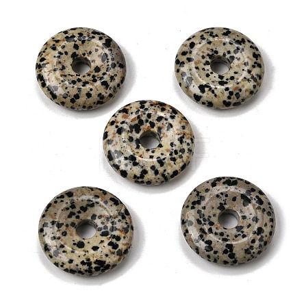 Natural Dalmatian Jasper Pendants G-F820-13A-14-1