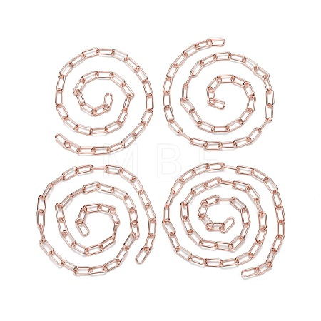 Unwelded Iron Paperclip Chains CH-FS0001-01RG-1