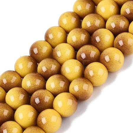 Imitation Tiger Eye Glass Beads Strands GLAA-Q106-03A-B04-1