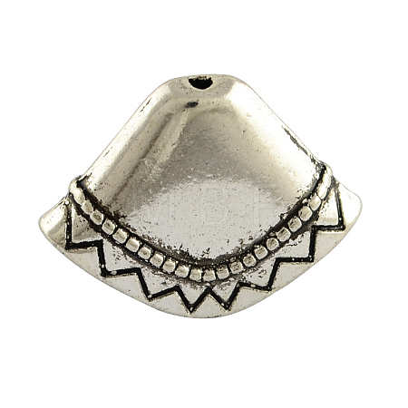Tibetan Style Alloy Bead Cones X-TIBE-00907-AS-NR-1